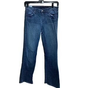 Common Genes Size 8 Classic Fit 31 inseam Stretch Cotton Denim Blue Jeans